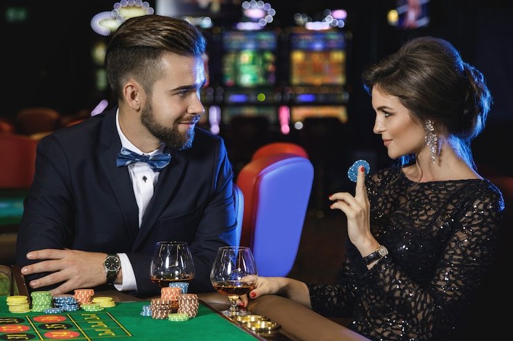 Tampilan Slot Golden Bank bernuansa hangat